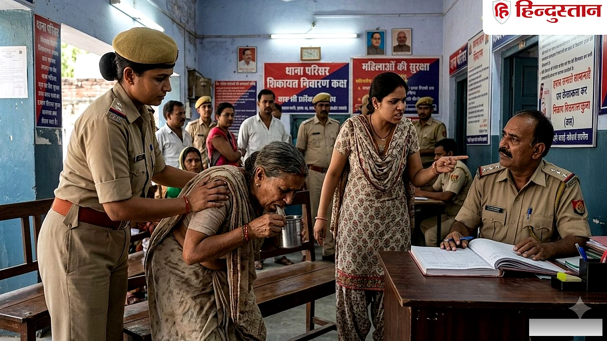 चाय बनाने में देरी पर बहू से भिड़ी सास, शिकायत पर थाने पहुंची महिला करने लगी उल्टियां, मौत