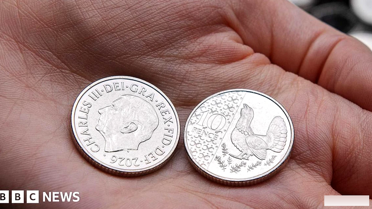 नया 10p सिक्का प्रचलन में आया - क्या आप इसे पहचानेंगे?