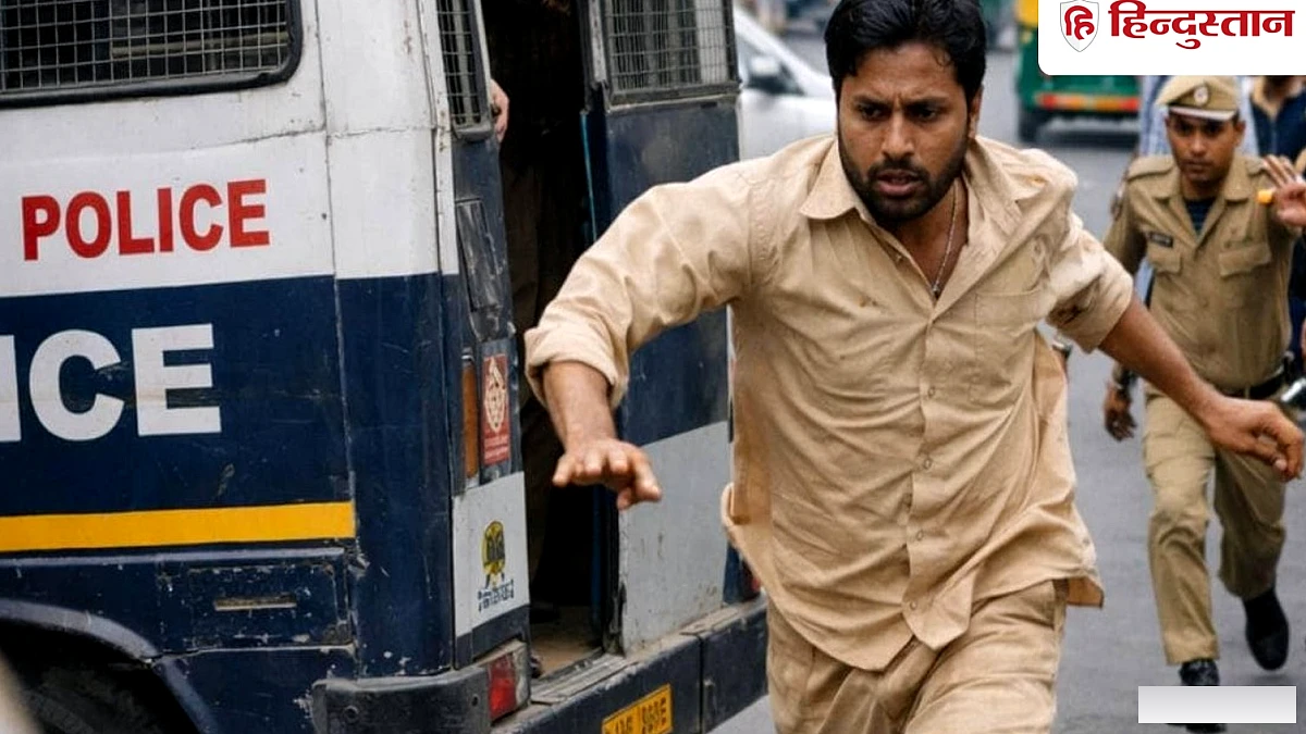 कोर्ट ने दोषी ठहराया तो पुलिसवालों पर टूट पड़े कैदी, मारपीट में महिला सिपाही समेत 2 जख्मी;वाहन का शीशा तोड़ा