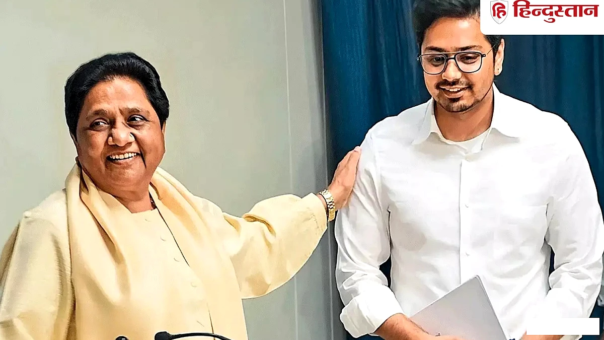 ससुर अशोक सिद्धार्थ राजनीति से संन्यास लें तभी आकाश आनंद को बसपा में पद