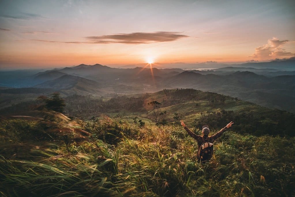 Mountain sunrise